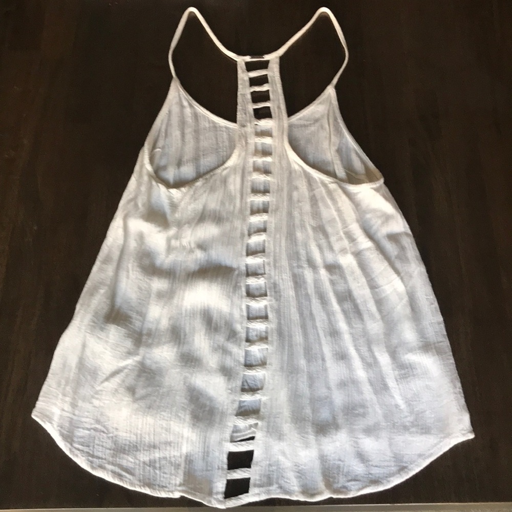 RUSTY tank top open back